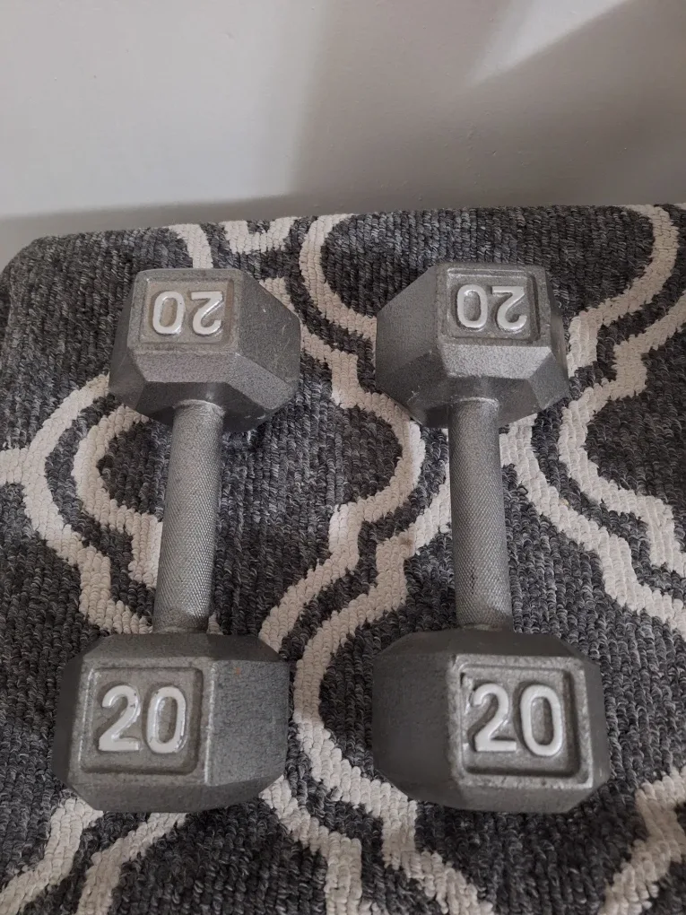 Pair of 20 lb Dumbbells image indicator(2)