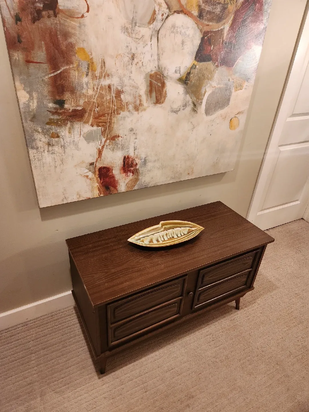 MID CENTURY Cedar Lined COFFEE TABLE Chest