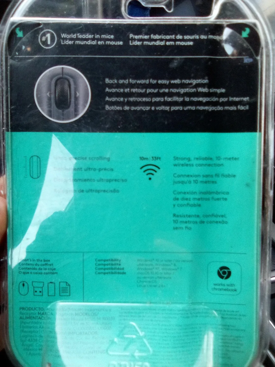 Logitech M325 Wireless Mouse - New in Box image indicator(2)