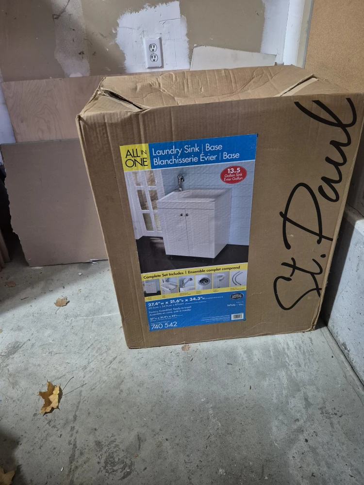 New ALL IN ONE Laundry Sink & Base - photo 4