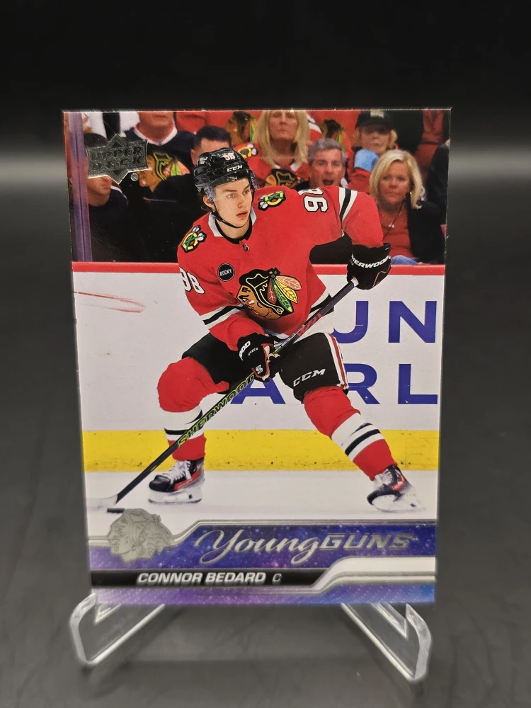 Connor Bedard Young Guns Hockey Card