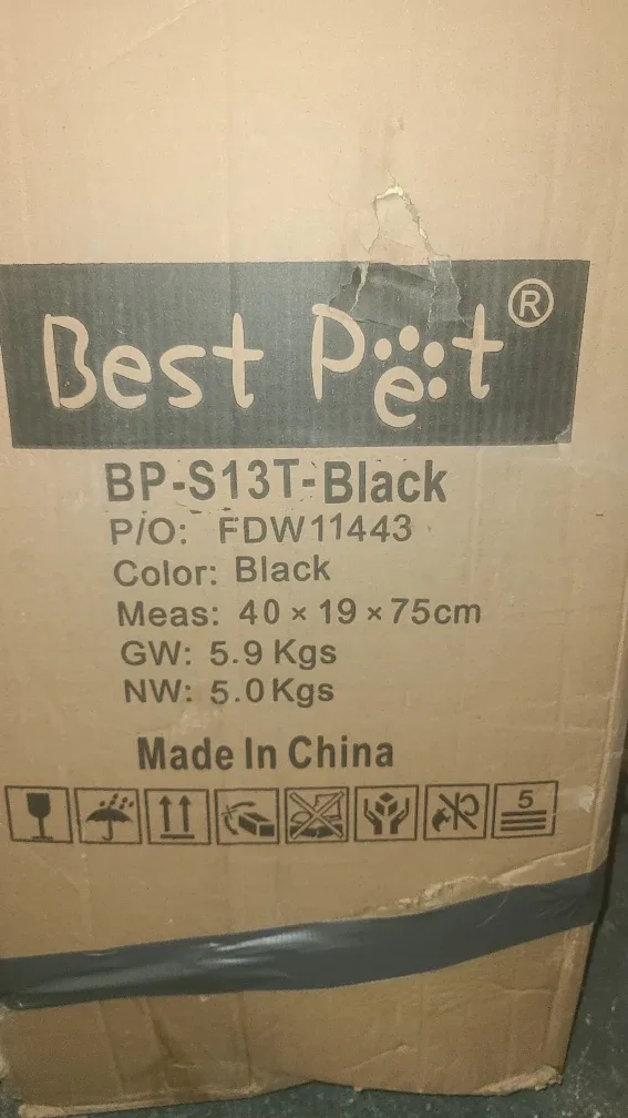 Black Pet Cart/Stroller image indicator(5)