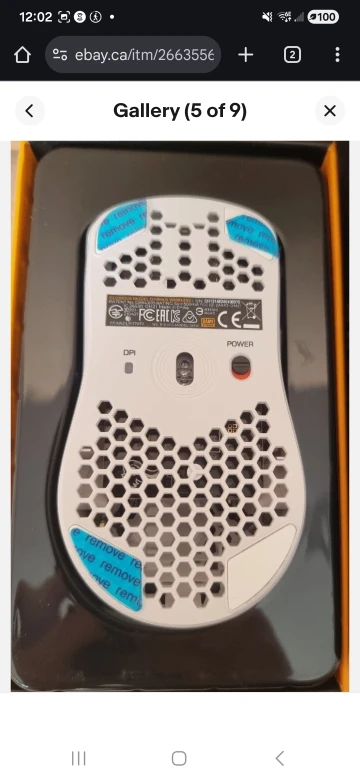Glorious Model O- Wireless Gaming Mouse - White - photo 5