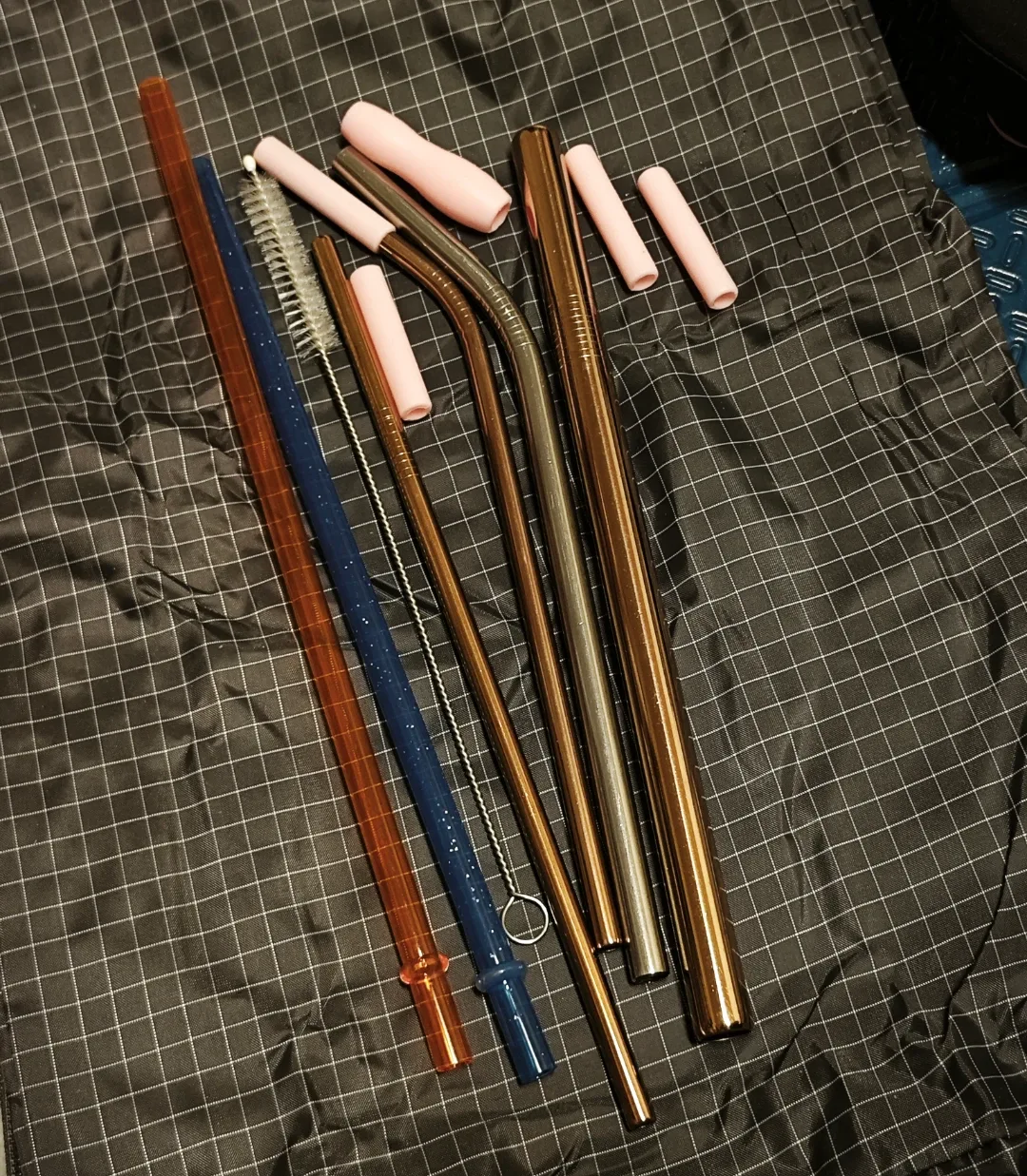 Assorted Reusable Straws Set