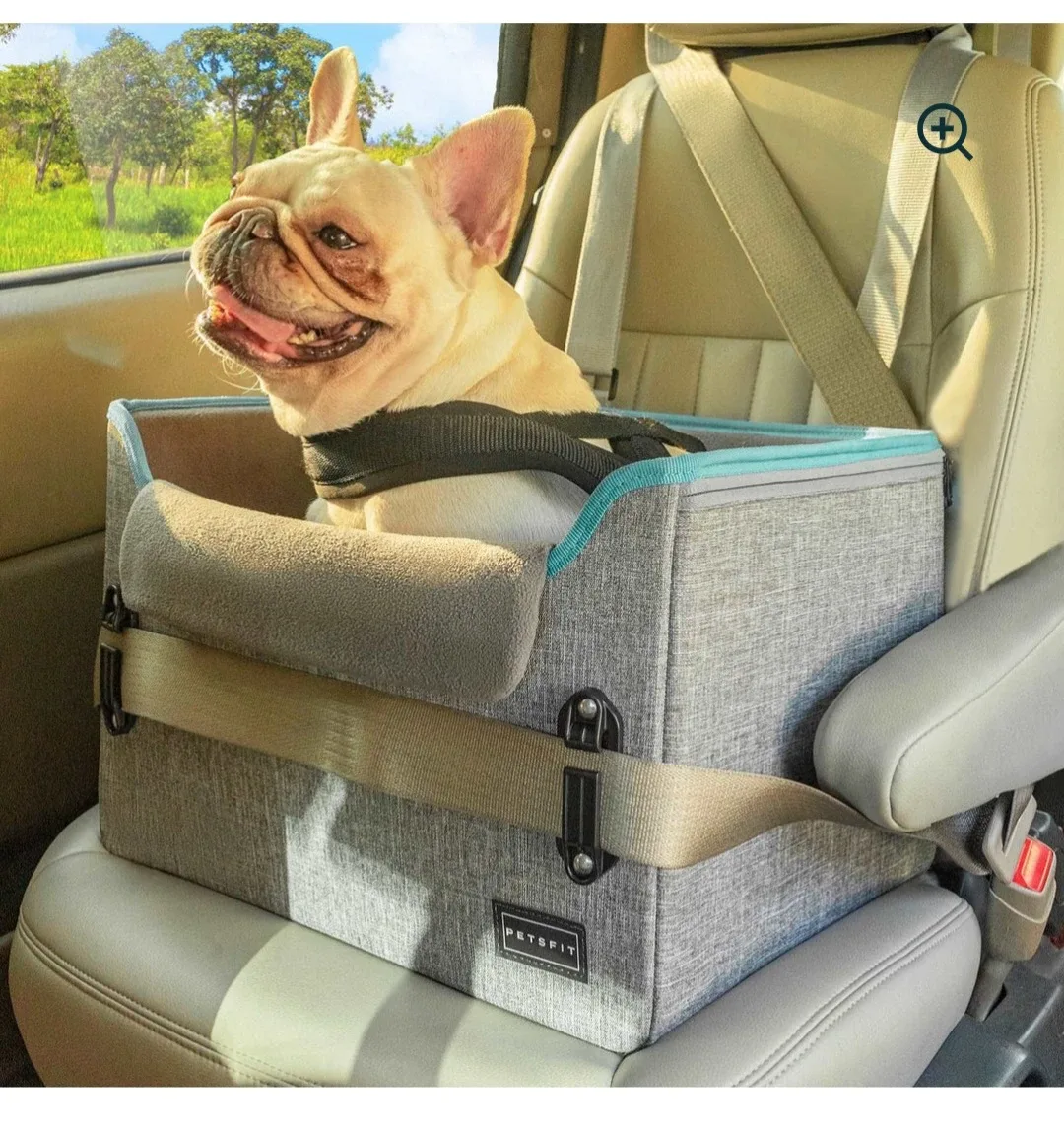 PETSFIT Dog Car Seat - Grey image indicator(10)