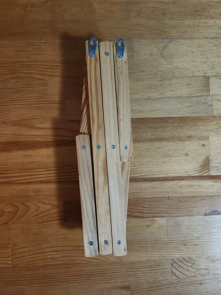 Wooden Accordion Peg Rack image indicator(5)