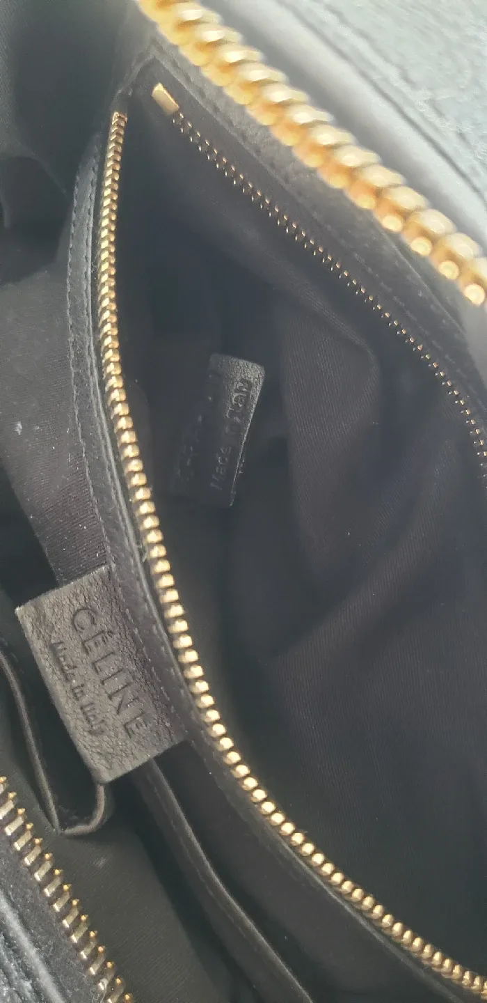 Vintage Celine Phoebe Philo Era Padlock Key Tote image indicator(8)