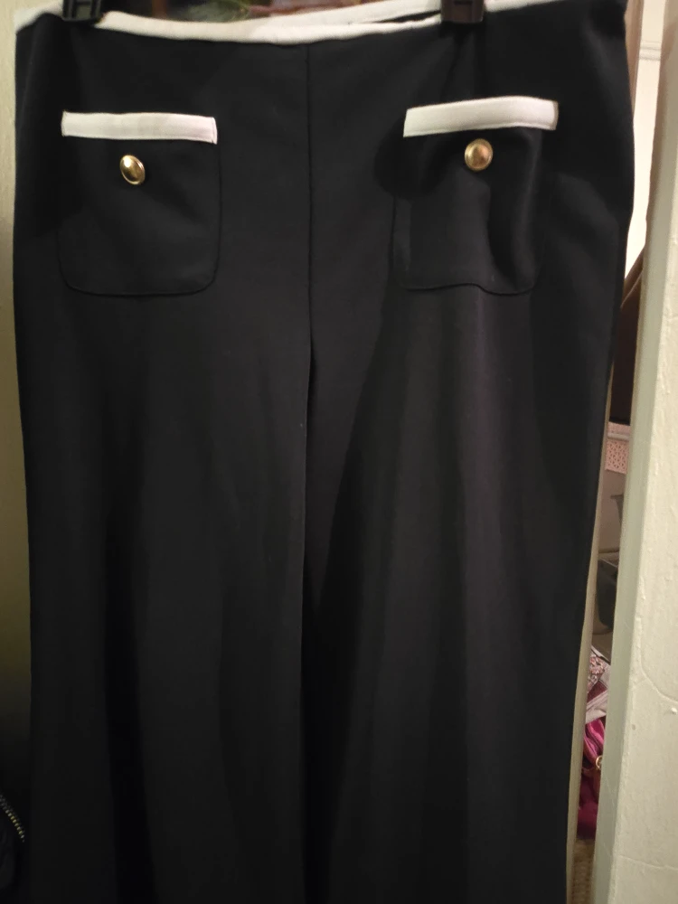 Rachel  Zoe  dressey women blue pants sz large