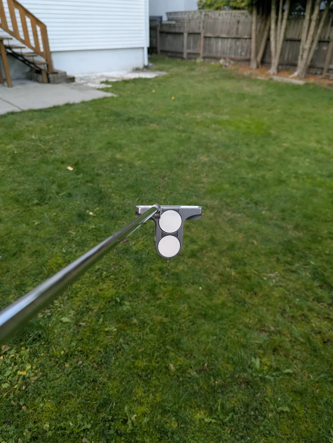 Odyssey White Steel 2-Ball Blade 2 Putter image indicator(4)