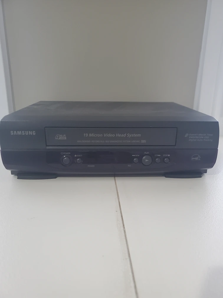 Samsung VCR - 19 Micron Video Head System