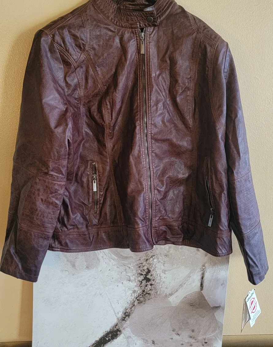 JouJou Vegan Leather Jacket