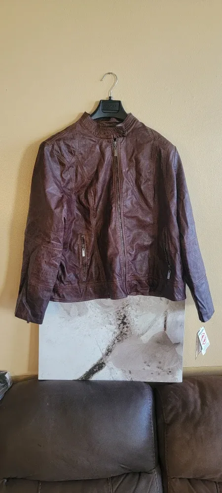 JouJou Vegan Leather Jacket image indicator(3)