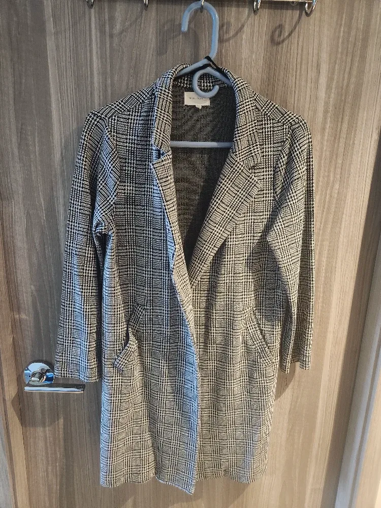Melloday Plaid Blazer / light coat - Size S