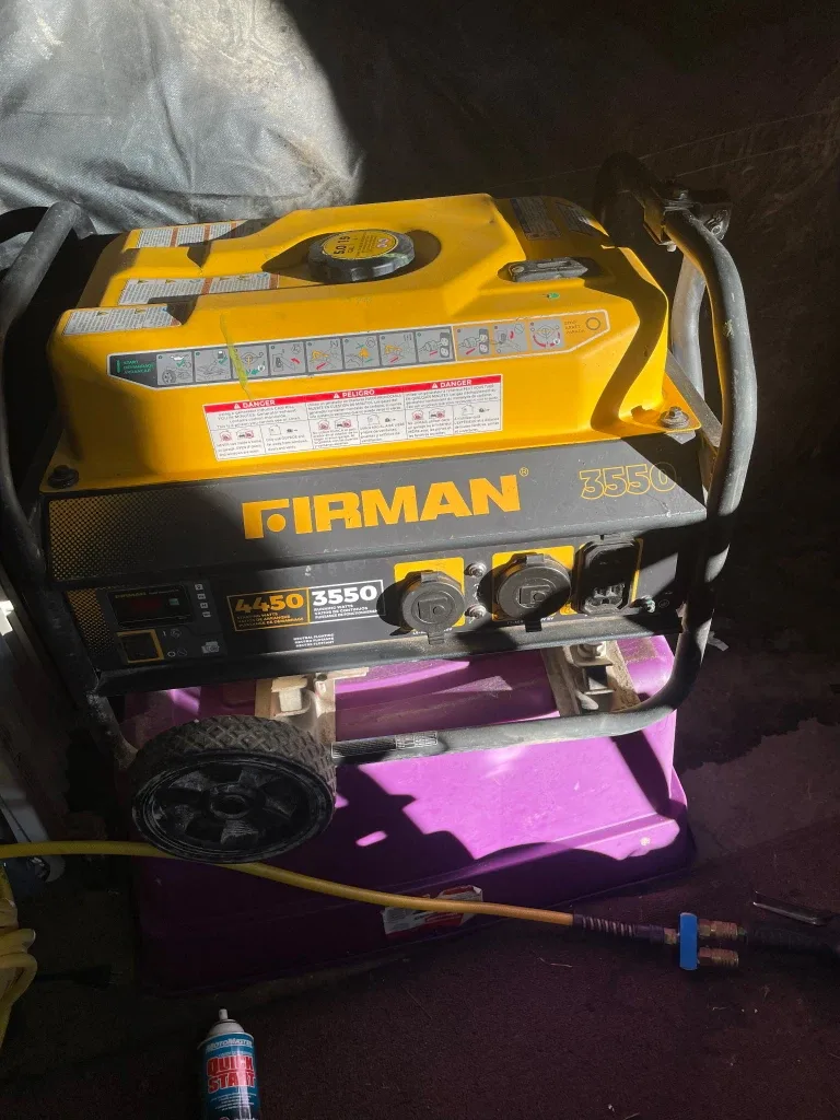 Firman heavy duty Gass power generator