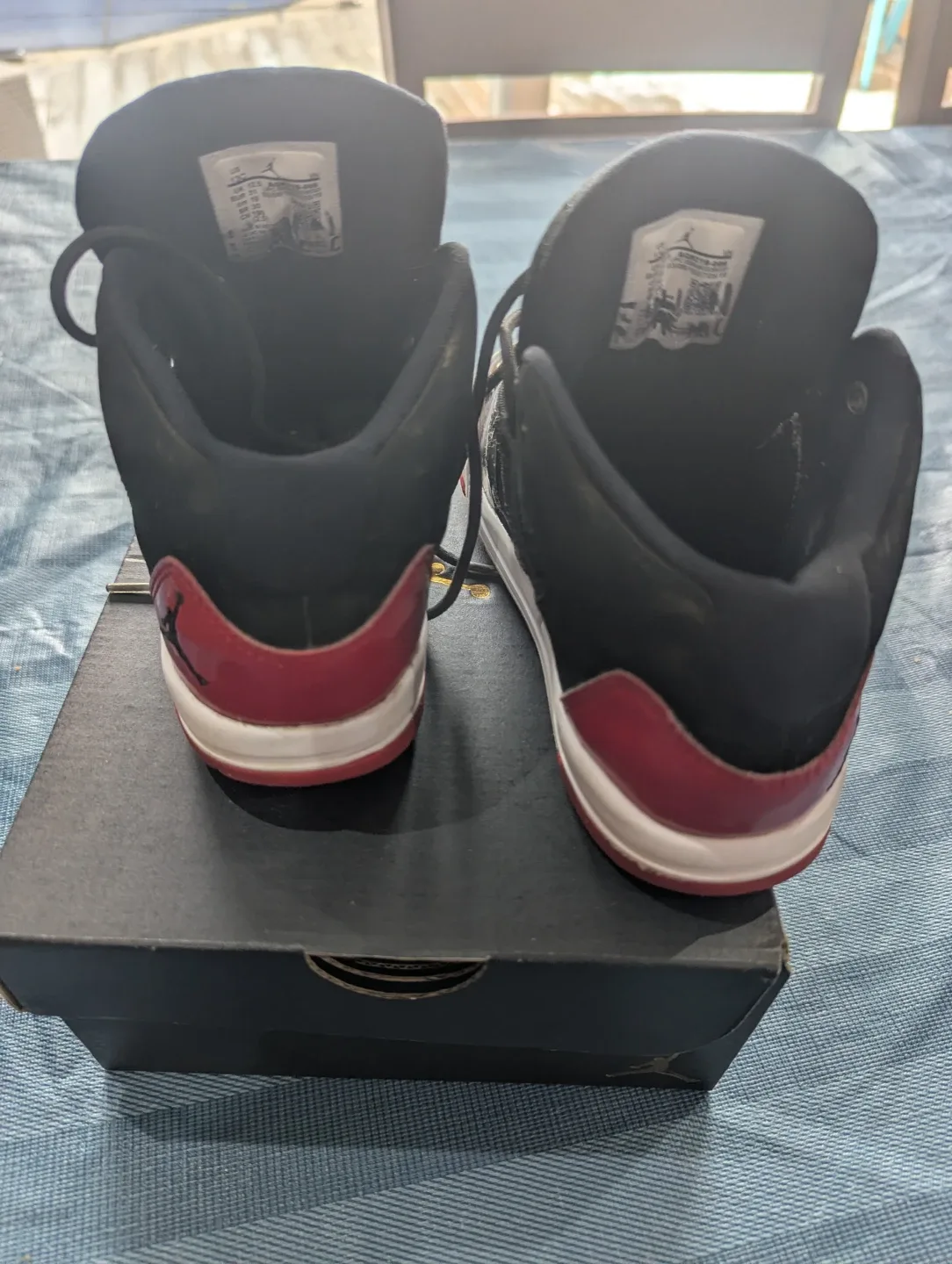 Jordan 11 Retro Little Flex TD Black/Red image indicator(4)
