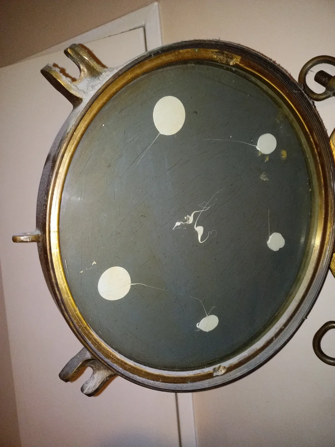 Port Hole - Solid Brass Authentic Ocean Liner Port Hole image indicator(4)