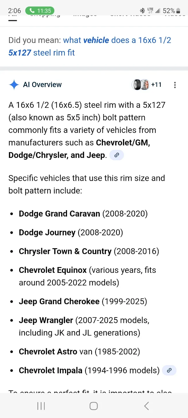 BFGoodrich Winter Tires on Steel Rims - 16x6 1/2 5x127 image indicator(5)