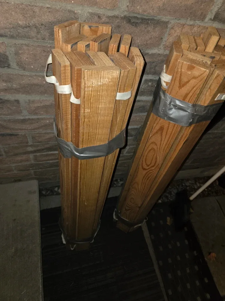 38" Wooden Bed Slats image indicator(4)