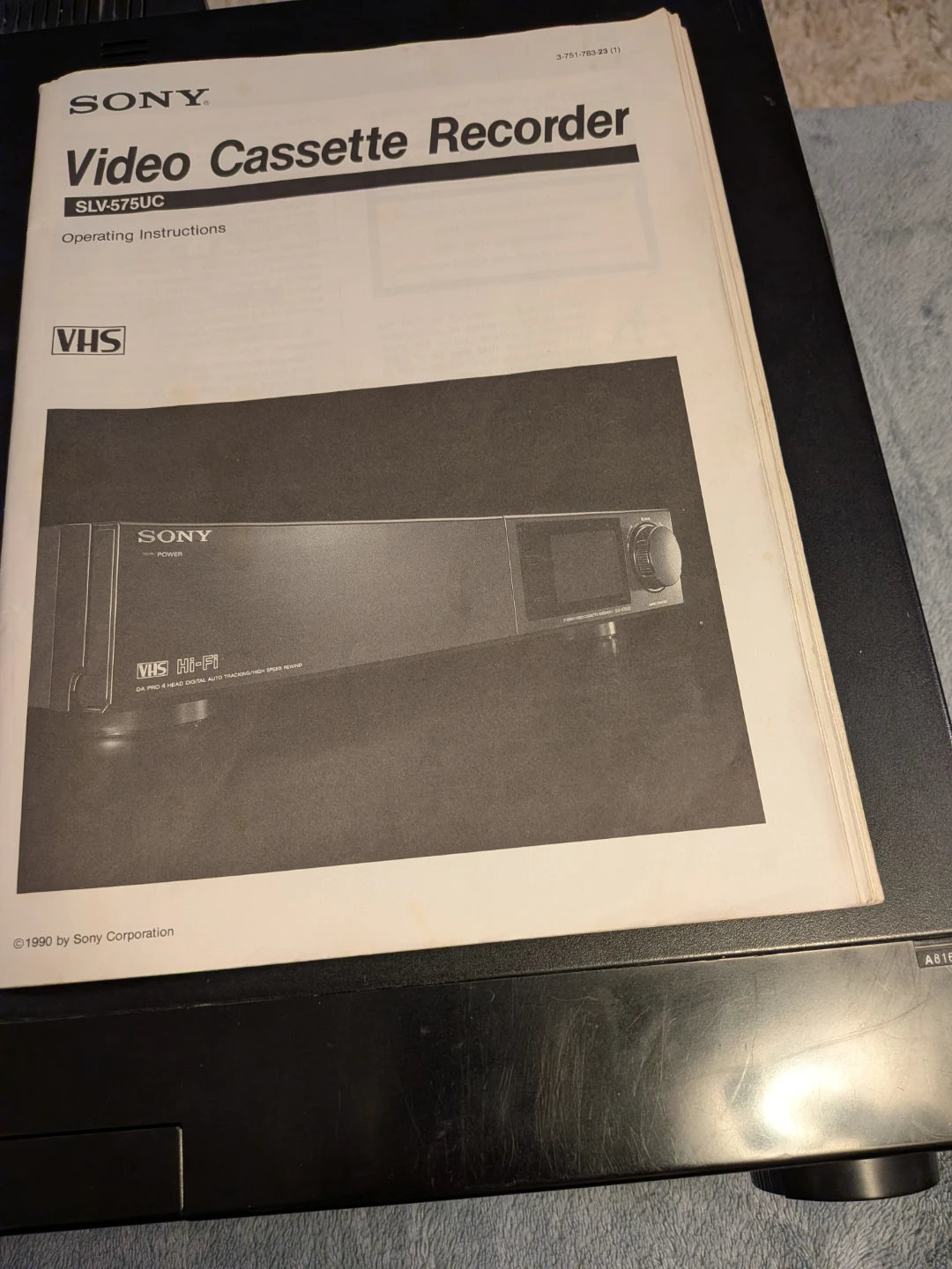 Sony SLV-575UC VHS Video Cassette Recorder - photo 3