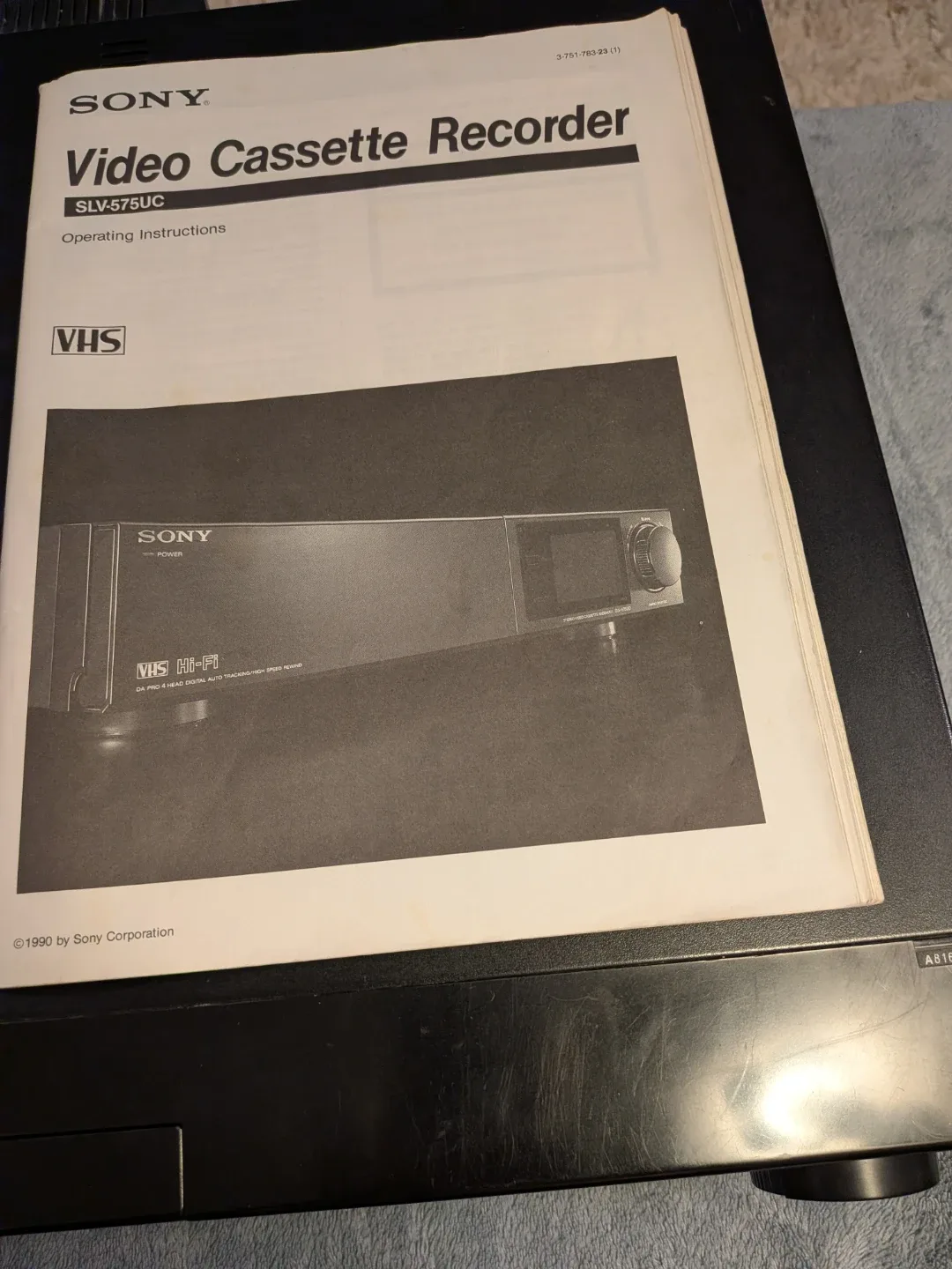 Sony SLV-575UC VHS Video Cassette Recorder image indicator(3)