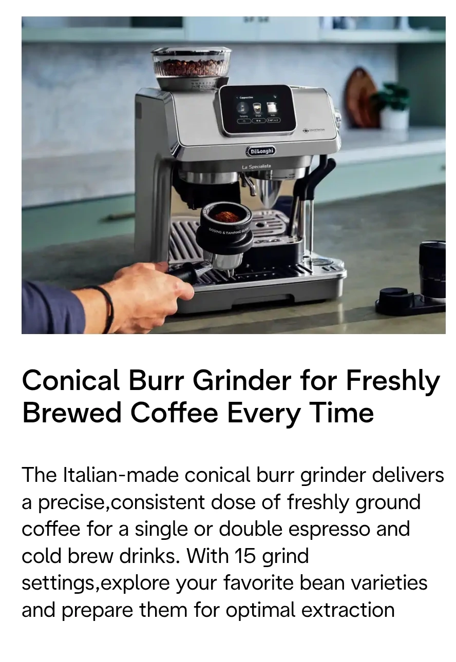 De'Longhi - La Specialista Touch Espresso Machine - photo 5