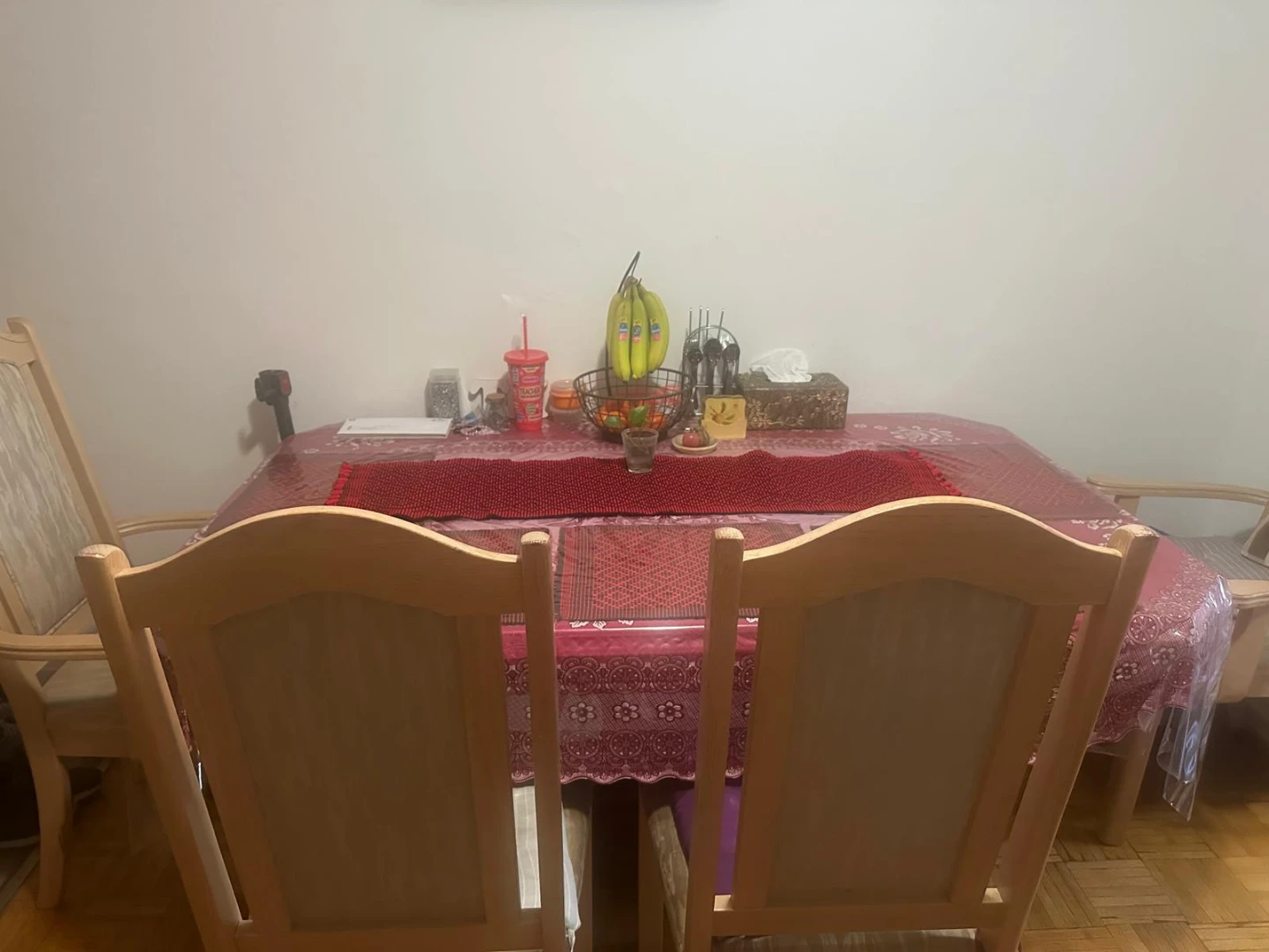 Dining table and chairs set