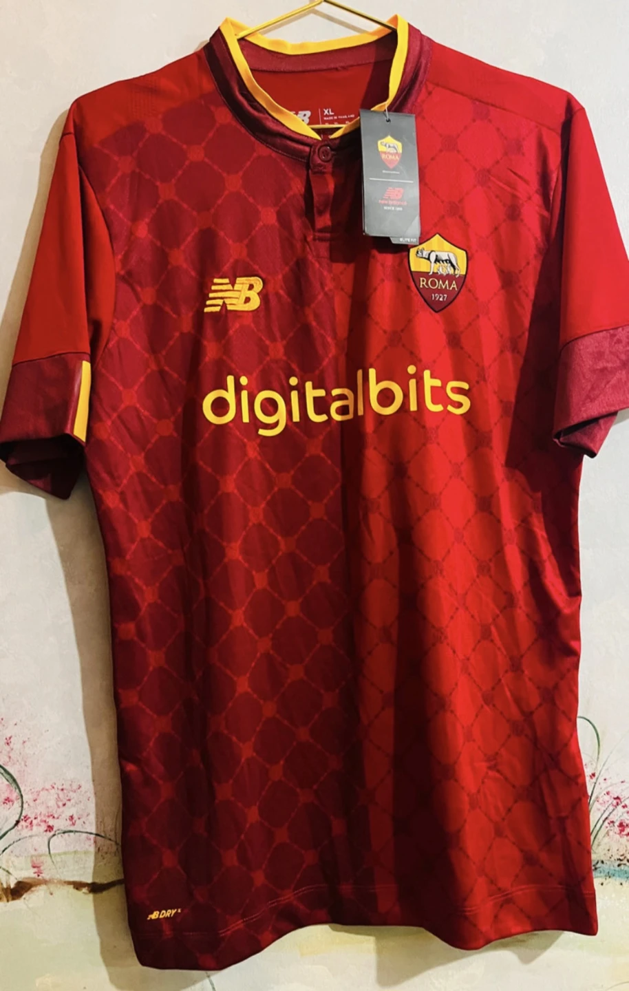New Balance AS Roma Jersey - photo 2