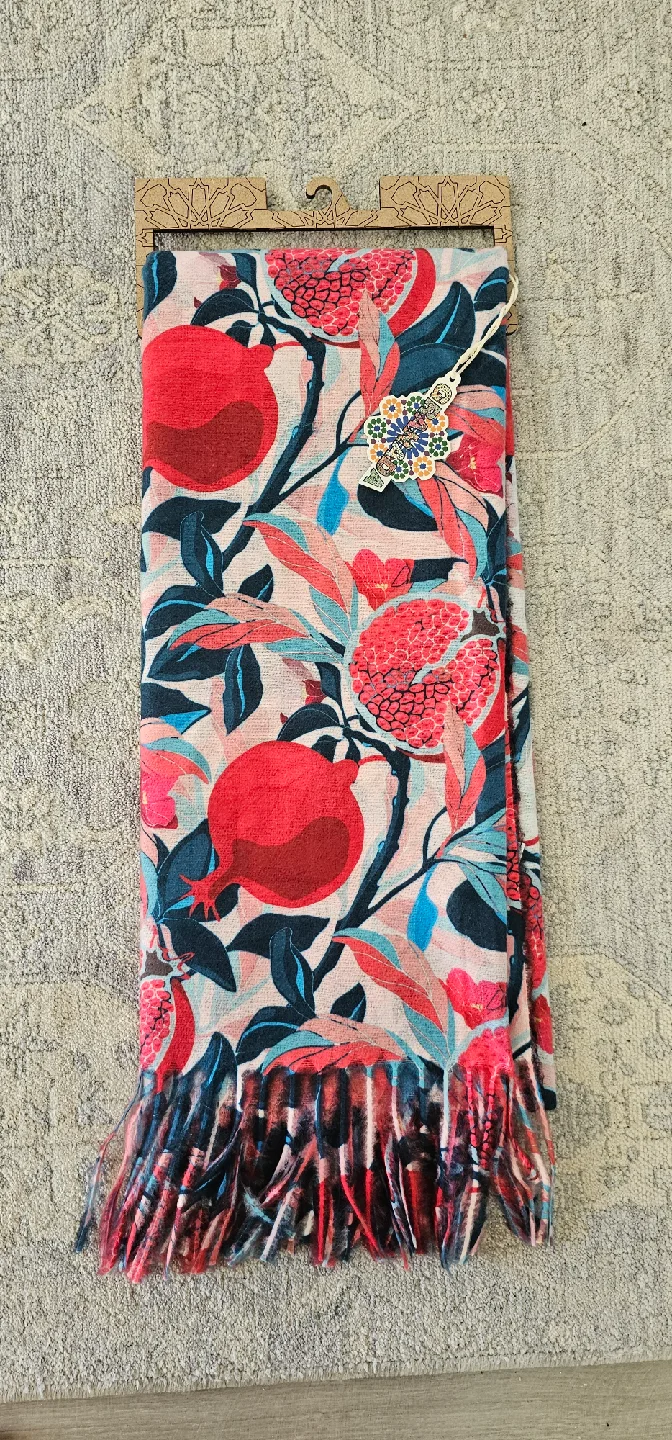 Scarf from Greneda Spain - with tag thumbnail