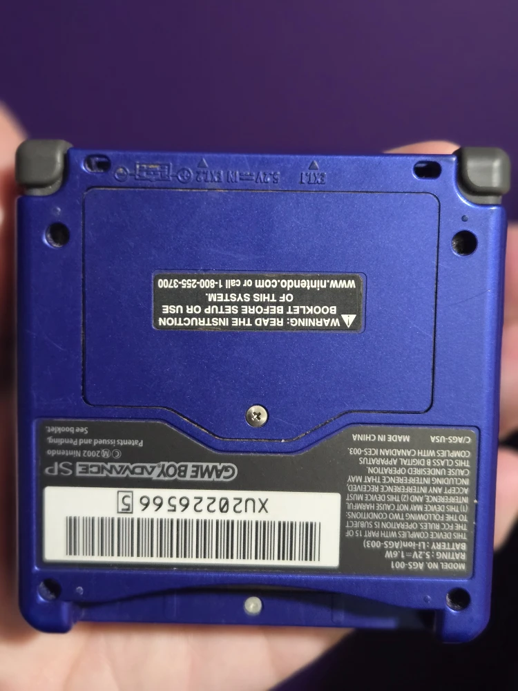 Nintendo Game Boy Advance SP - Blue - photo 3