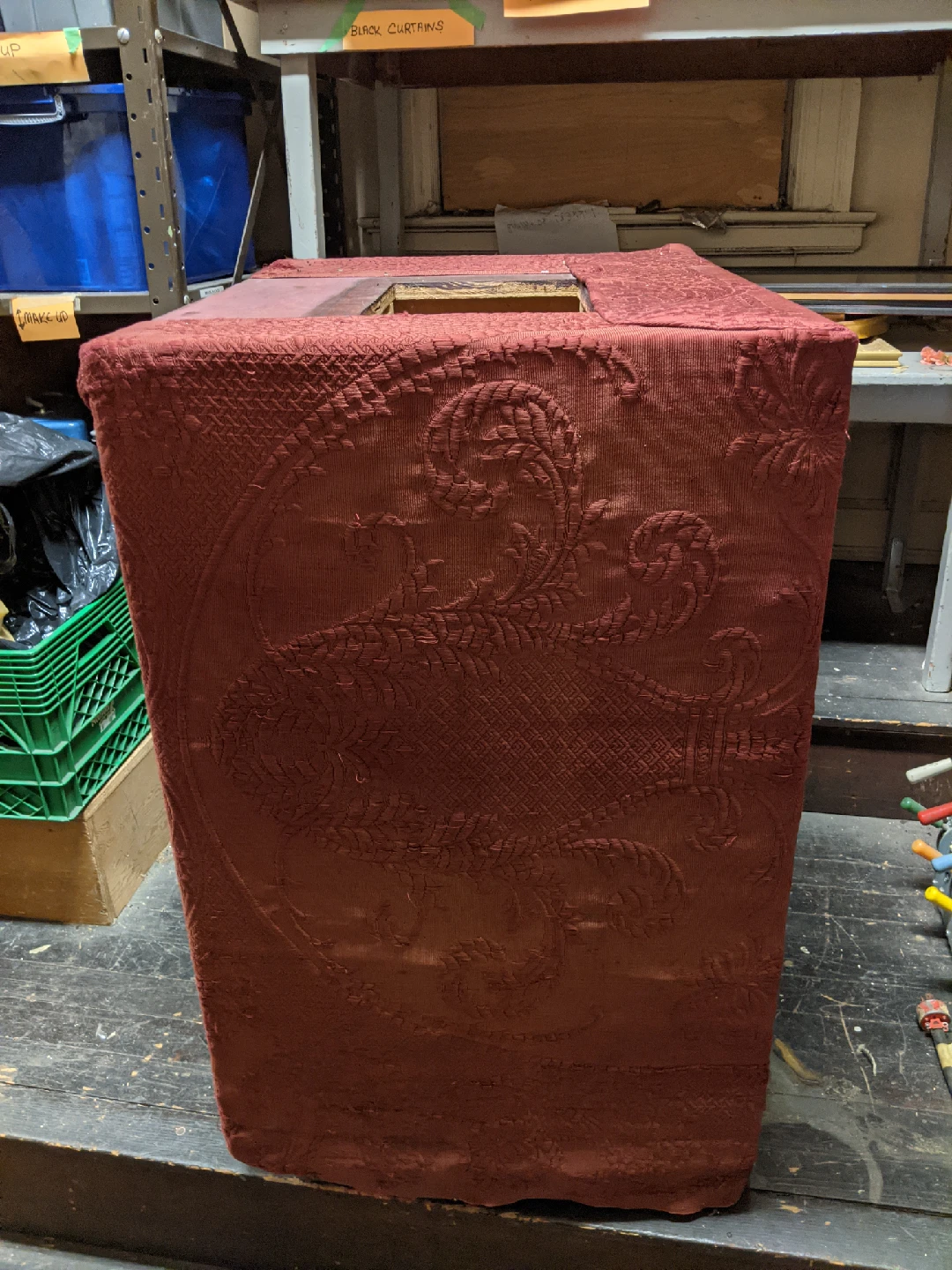 Theatre stage magic box
