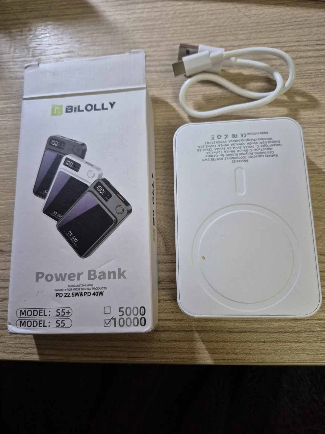 Bilolly S5 Power Bank 10000mAh - photo 2