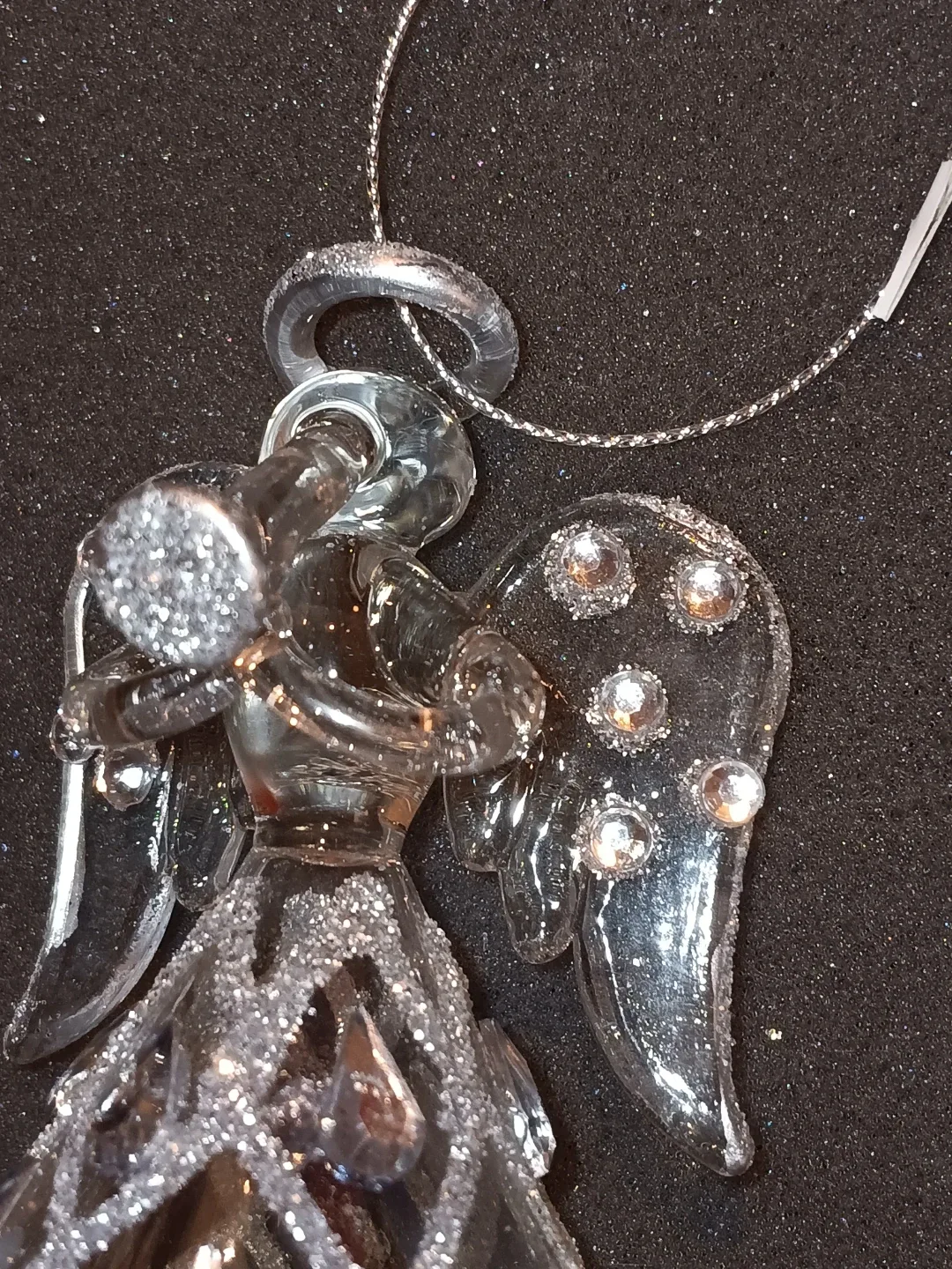 Glass Angel Christmas Ornament image indicator(2)