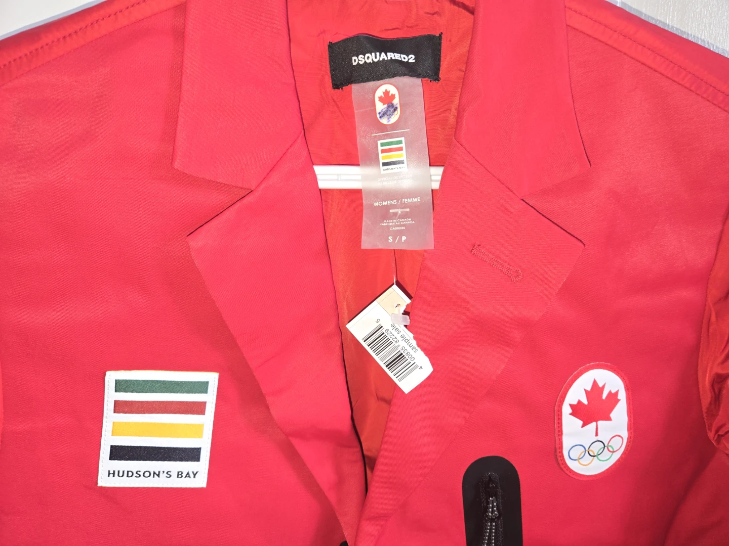 Dsquared2 Hudson's Bay Rio 2016 Olympics Jacket - S - photo 2