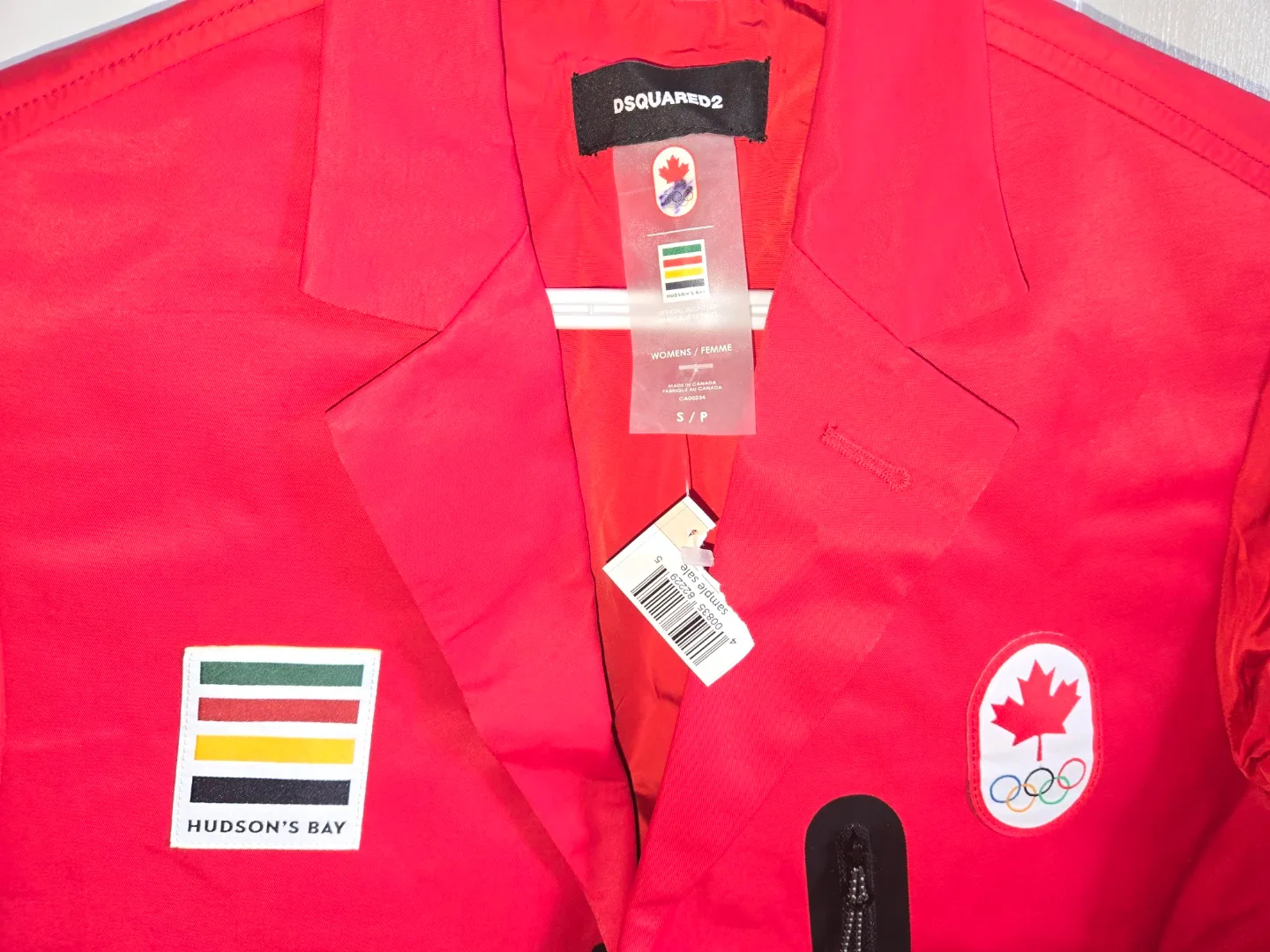 Dsquared2 Hudson's Bay Rio 2016 Olympics Jacket - S image indicator(2)