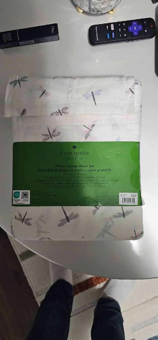 Kate Spade 4-Piece Queen Sheet Set - New image indicator(2)