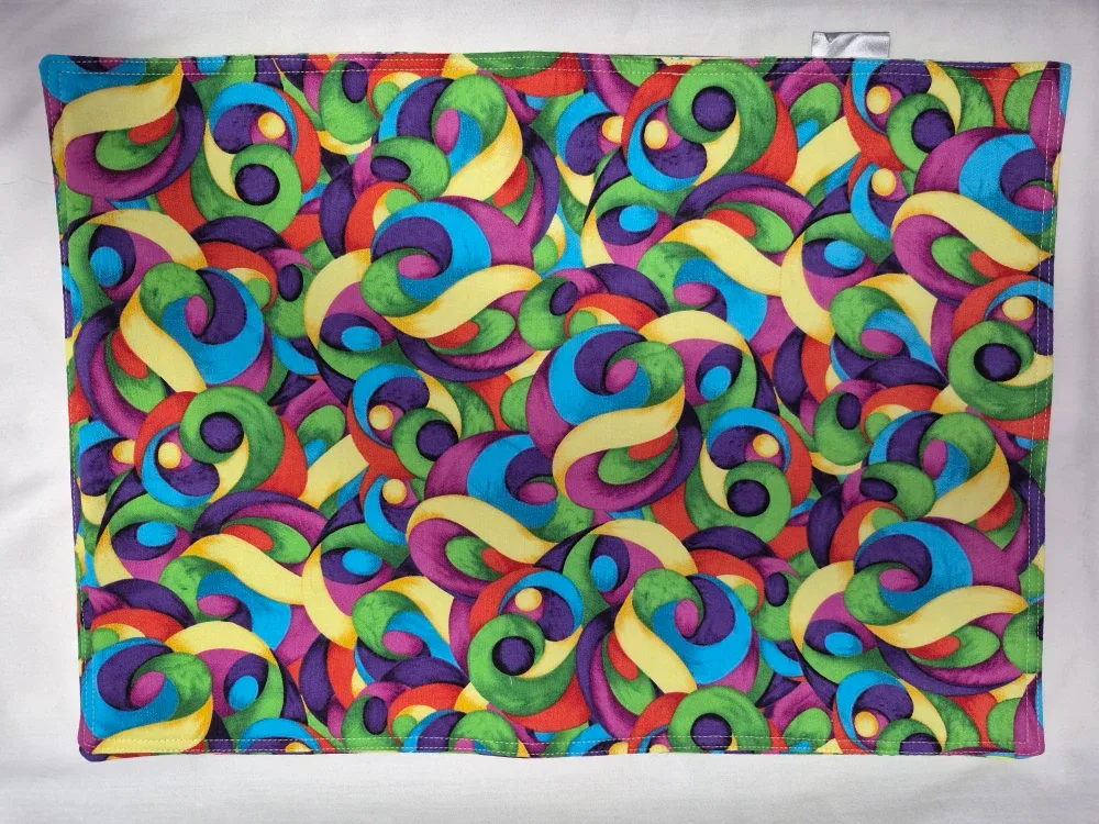 Handmade Colorful Placemat, set of 4