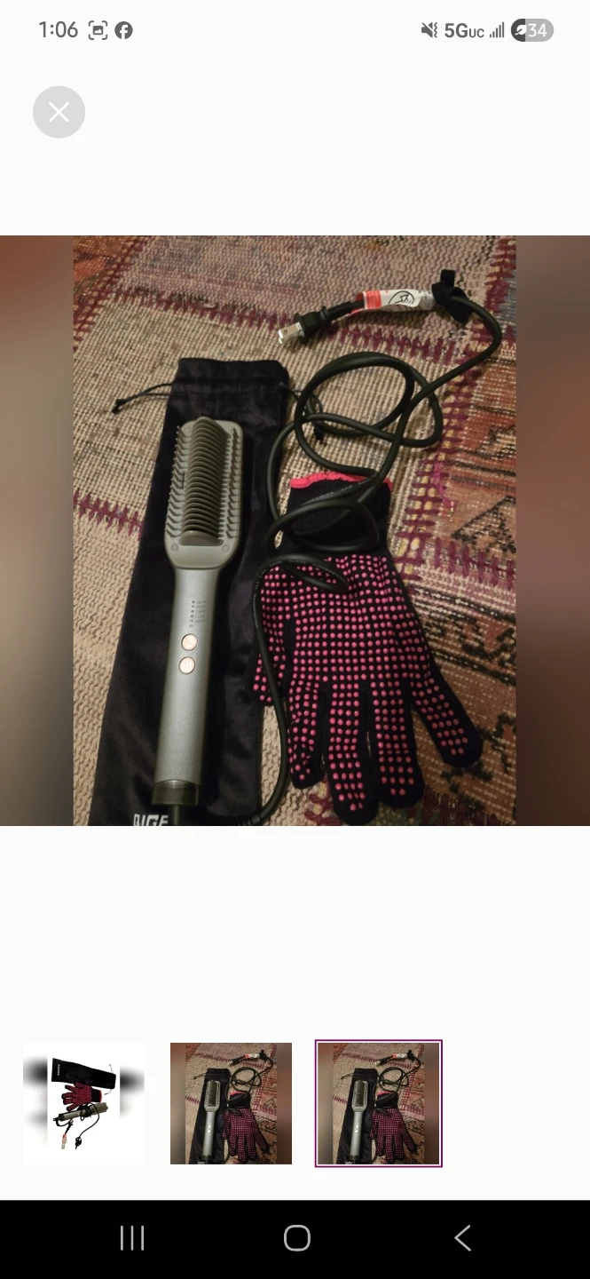 Women hair comp electronic brandnew open packages
