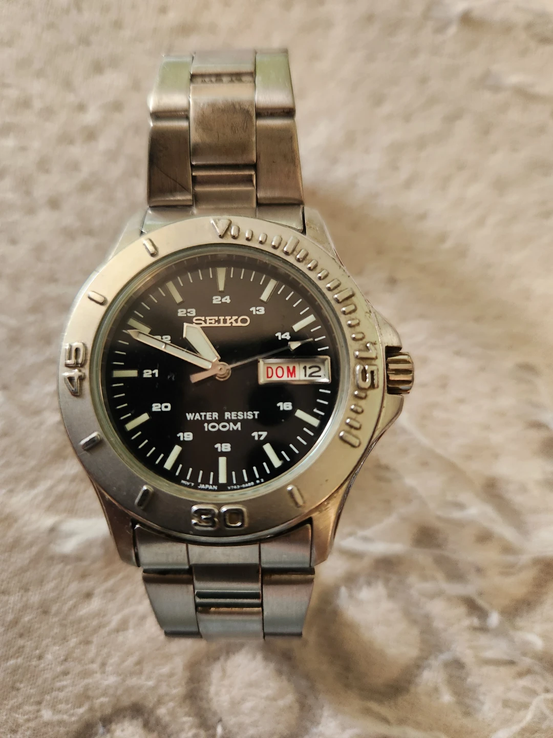Seiko Water Resist 100M Watch