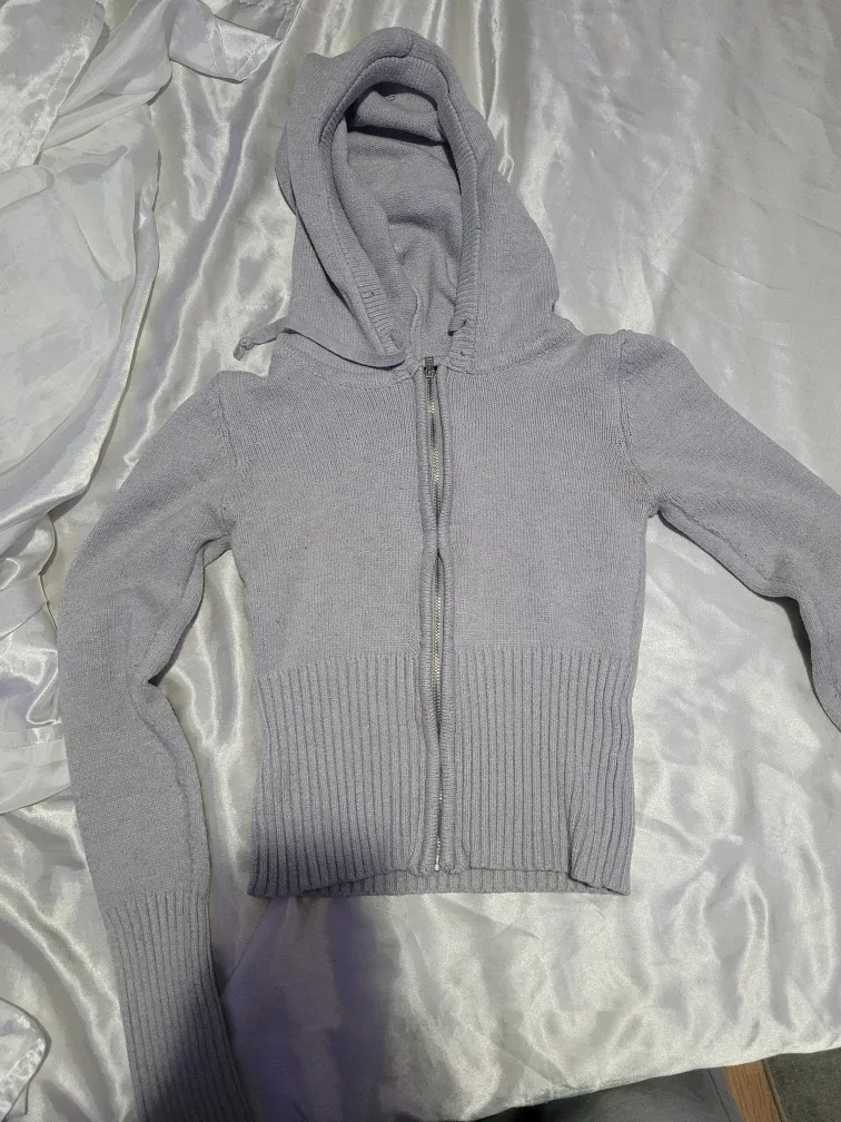 Streetwear Society Knit Zip-Up Hoodie - Size M image indicator(3)