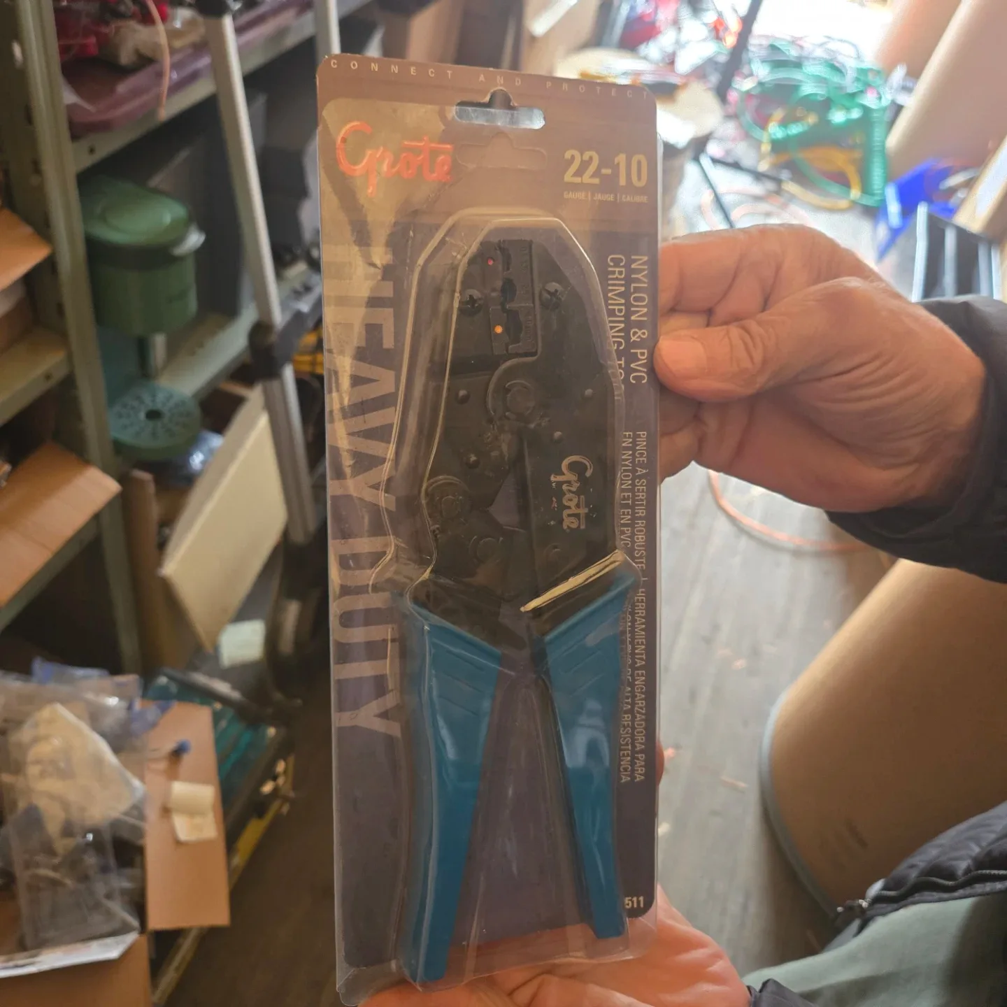 22-10 Heavy Duty Crimping Tool - NEW image indicator(2)