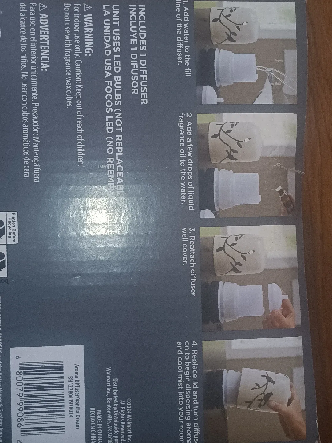 Better Homes & Gardens Aroma Diffuser image indicator(2)