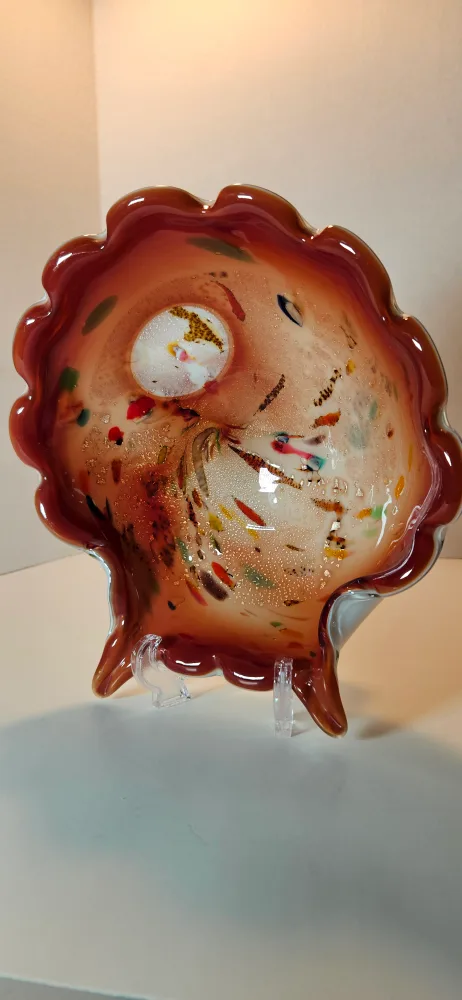 Murano Style Art Glass Bowl image indicator(3)