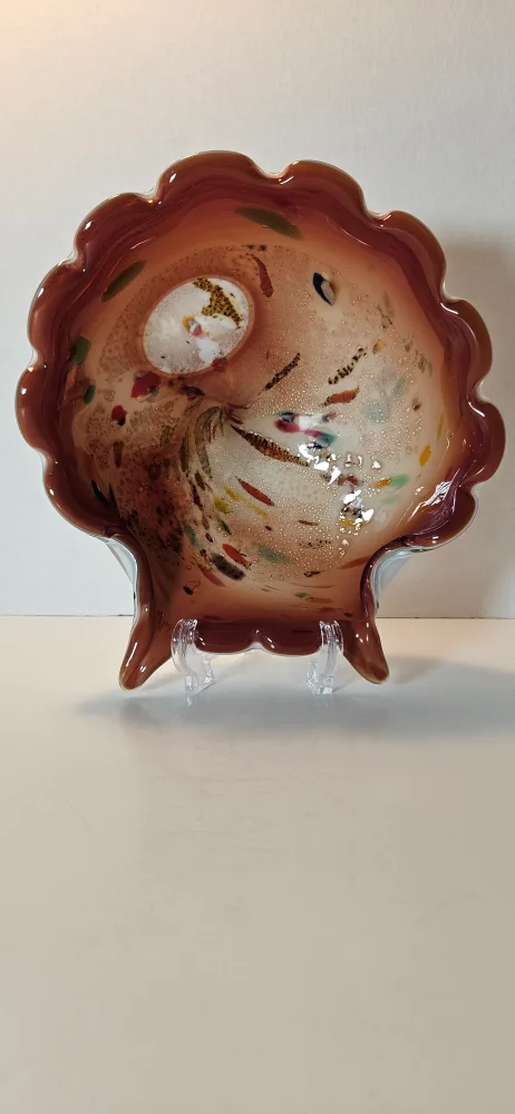 Murano Style Art Glass Bowl image indicator(4)