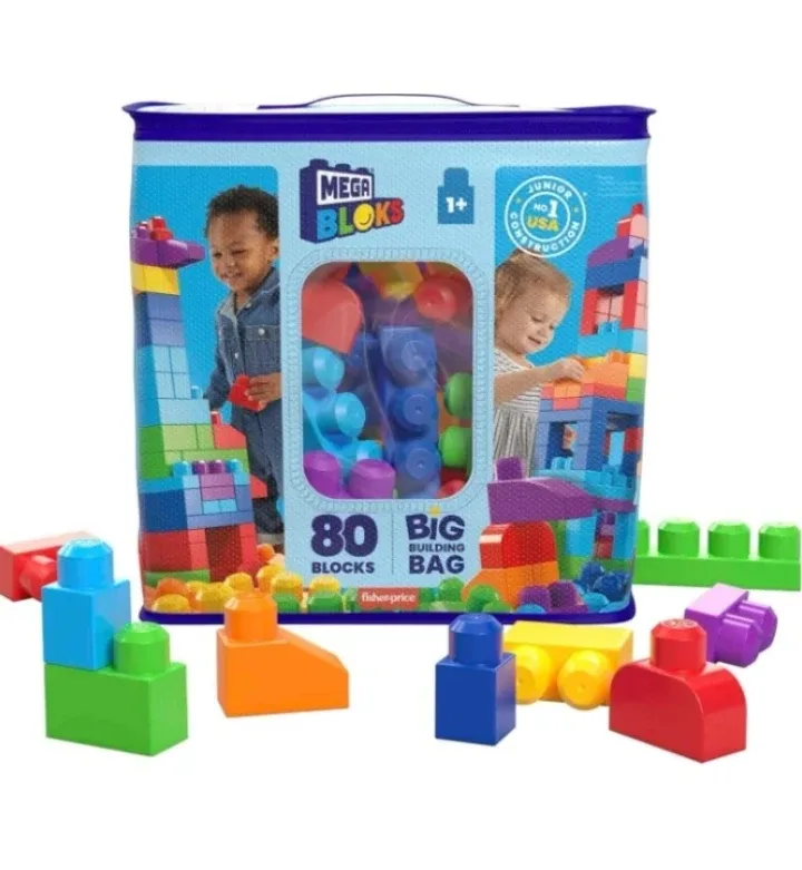 Mega Bloks (80 pieces) baby toy image indicator(2)