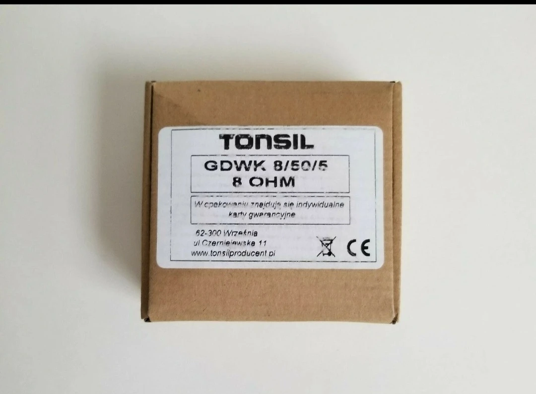 TONSIL TWEETER GDWK 8/50 - 8 OHM -  NEW