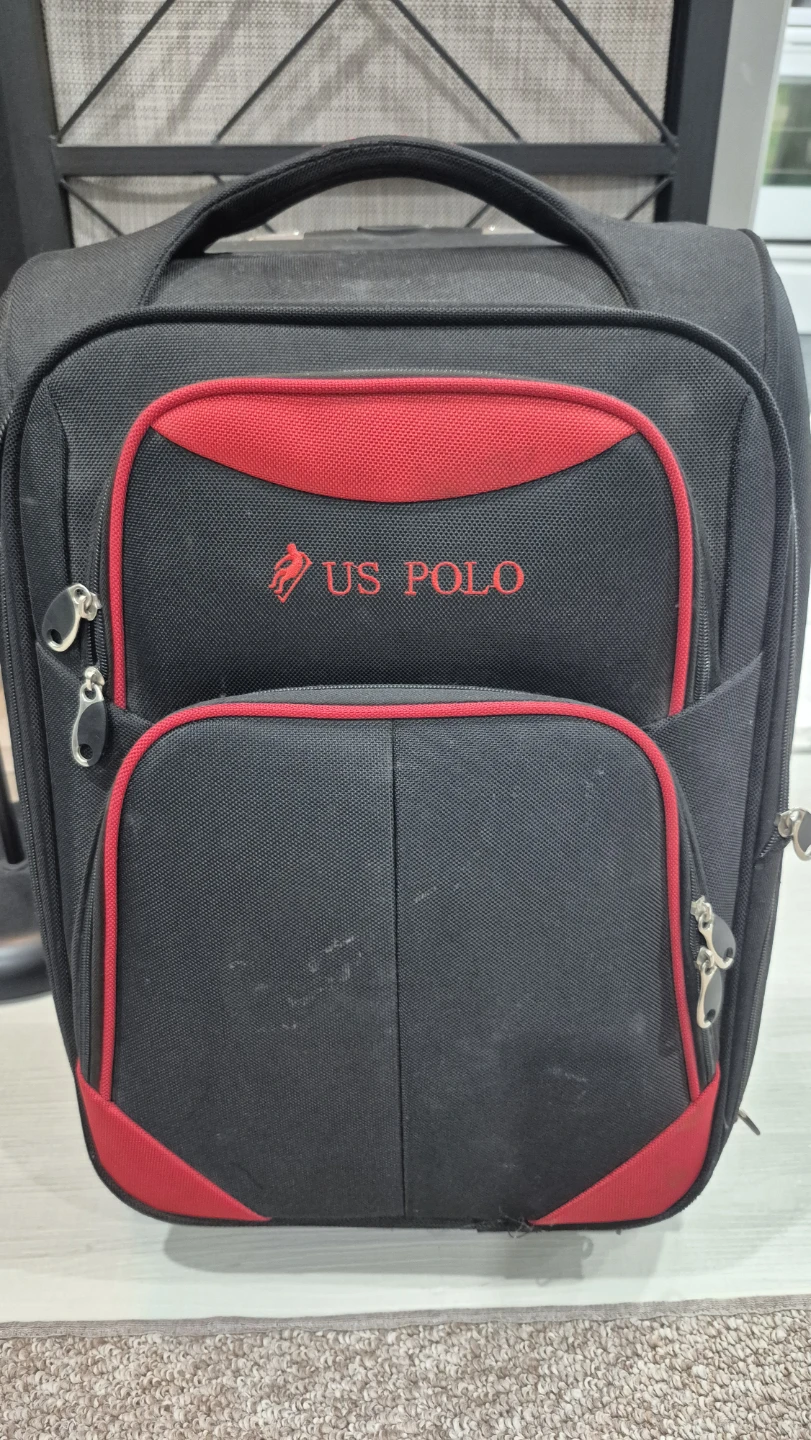 US Polo Rolling Carry-On Luggage
