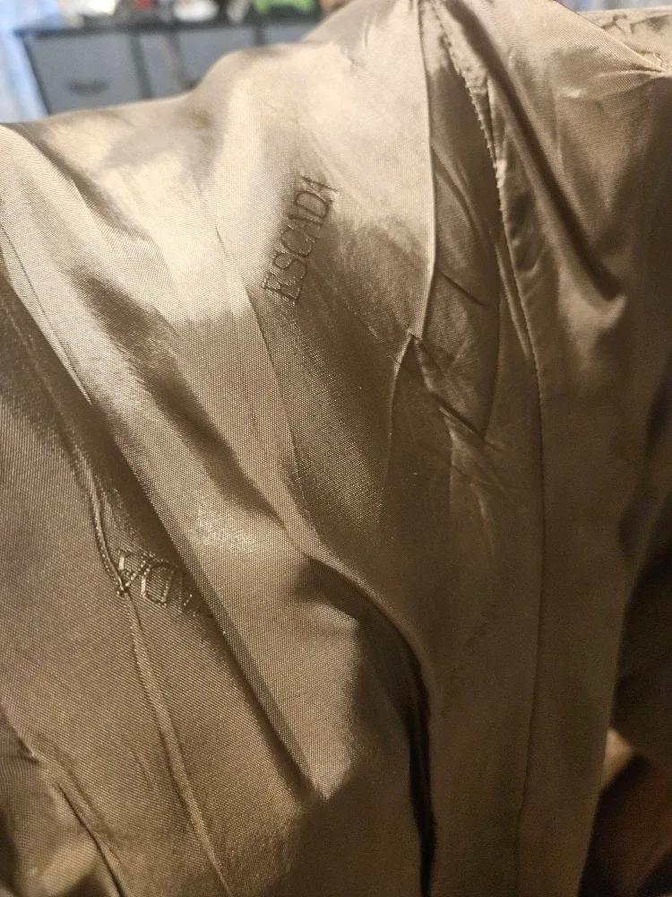 Escada-Germany Jacket& skirt Linen set. Size 38 image indicator(6)