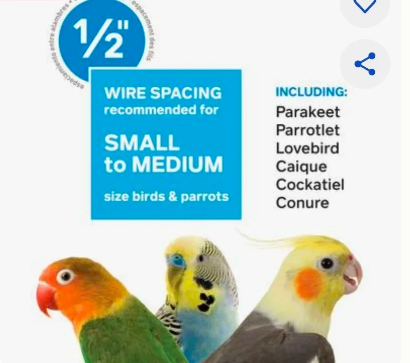 Prevue Extra Large Bird cage image indicator(5)