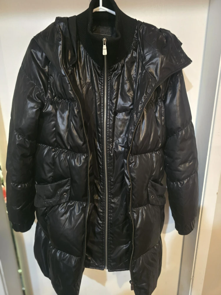 LeShop Casual Black Puffer Coat - photo 2