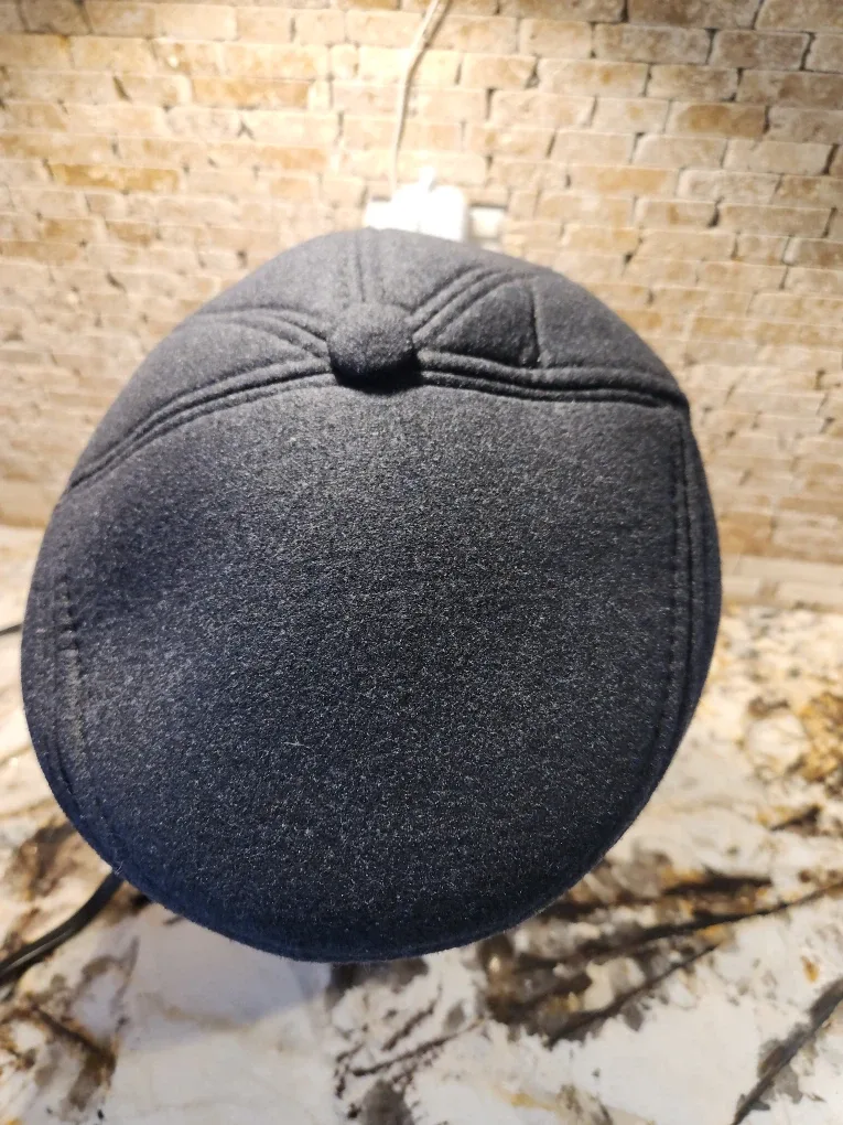 Newsboy Cap with Ear Flaps, Grey image indicator(2)